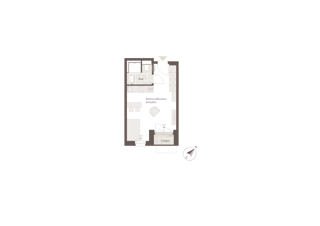 Mustergrundriss Studio.