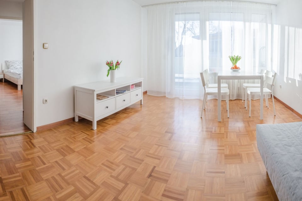 ursprüngliche Raumaufteilung Wohnzimmer