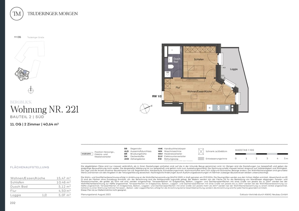 Areal Truderinger Morgen