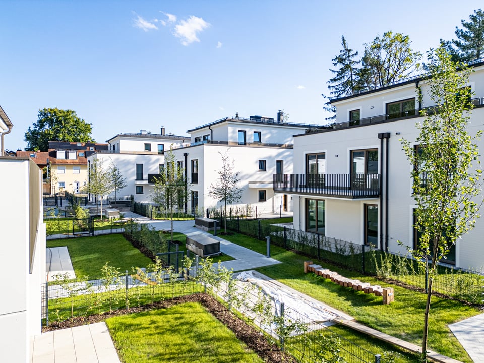Blick ins Areal