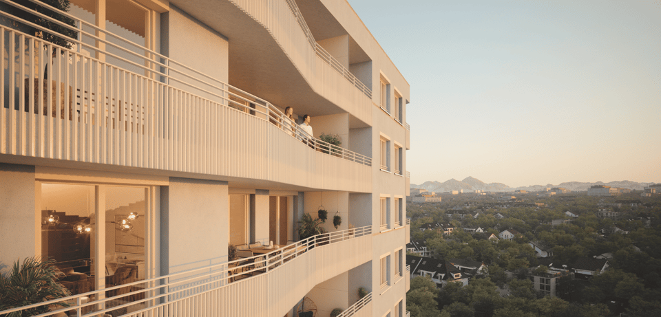 Visu_Truderinger-Morgen_Balkon_Alpenblick