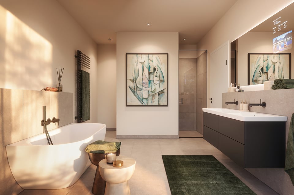 Badezimmer en suite