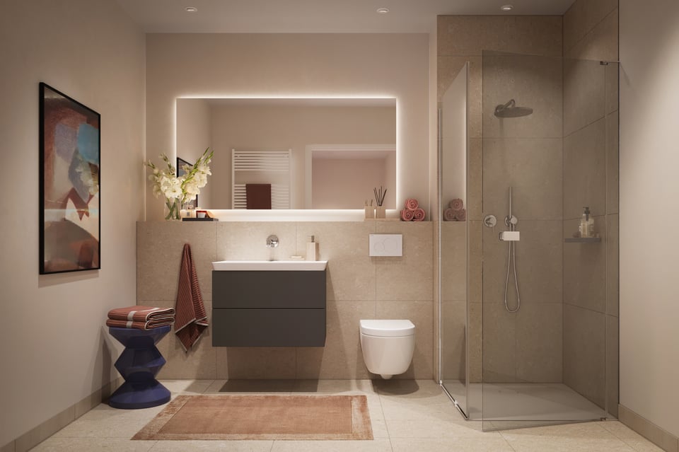 Badezimmer, innenliegend