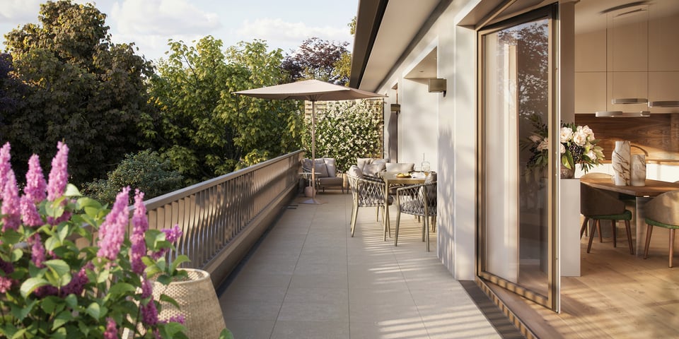 Dachterrasse