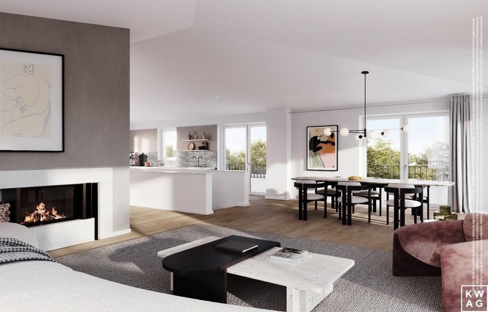 Visualisierung Wohnbereich