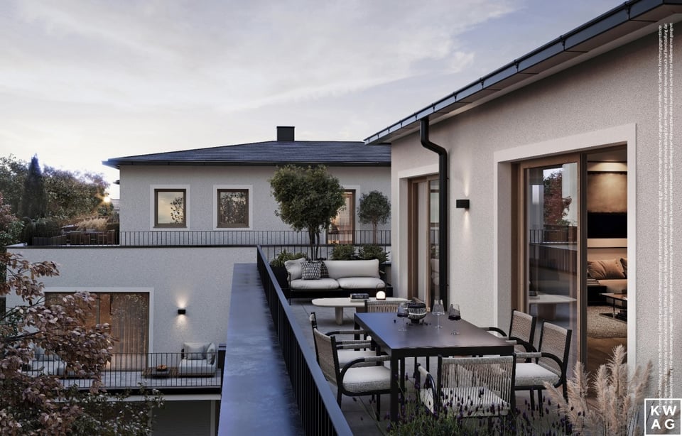 Visualisierung Dachterrasse