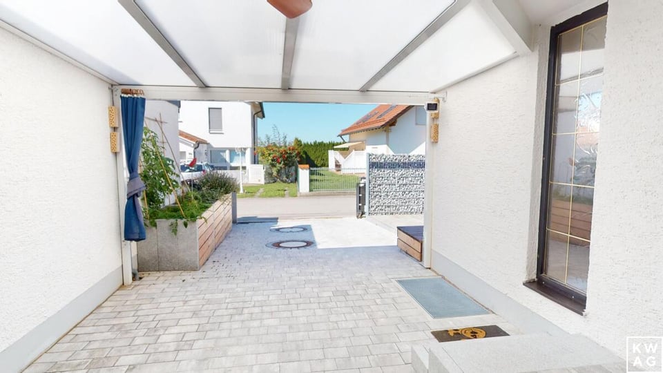 überdachter Freisitz