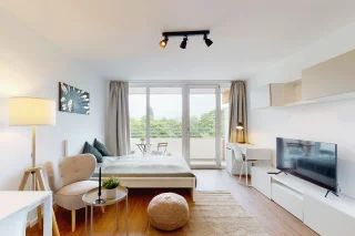 1- bis 1,5 Zimmerwohnung oder Apartment in München kaufen, Kapitalanlage, möbliertes Wohnen.